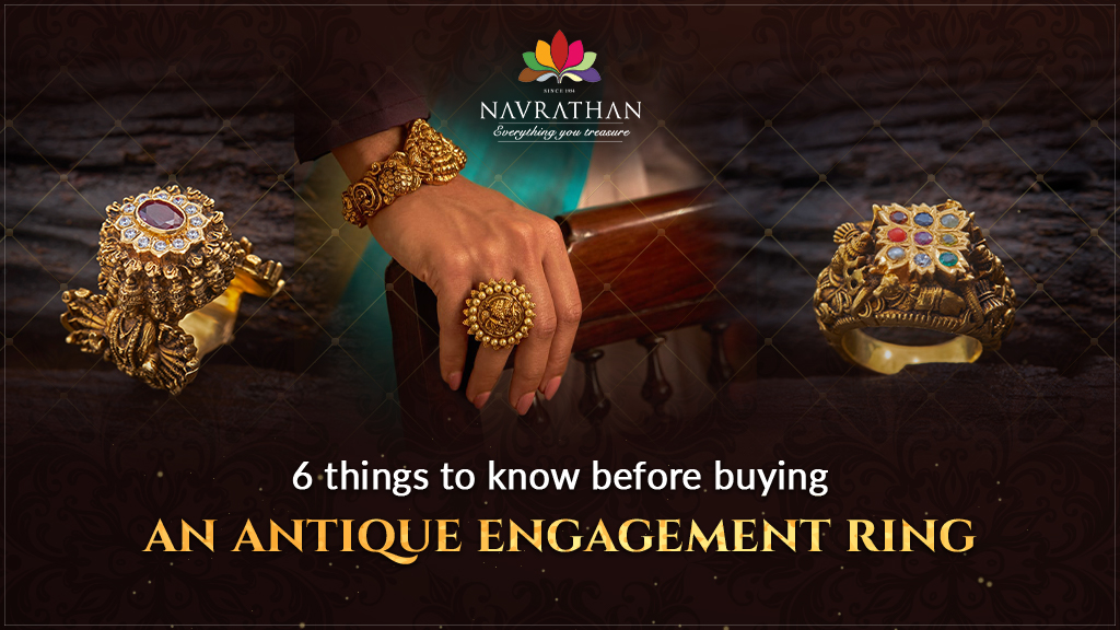 Niyamat Traditional Antique Gold Plated Finger Ring –