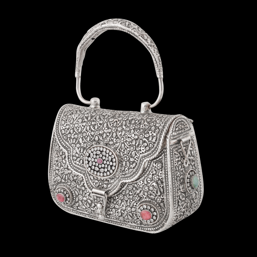 pure silver purse