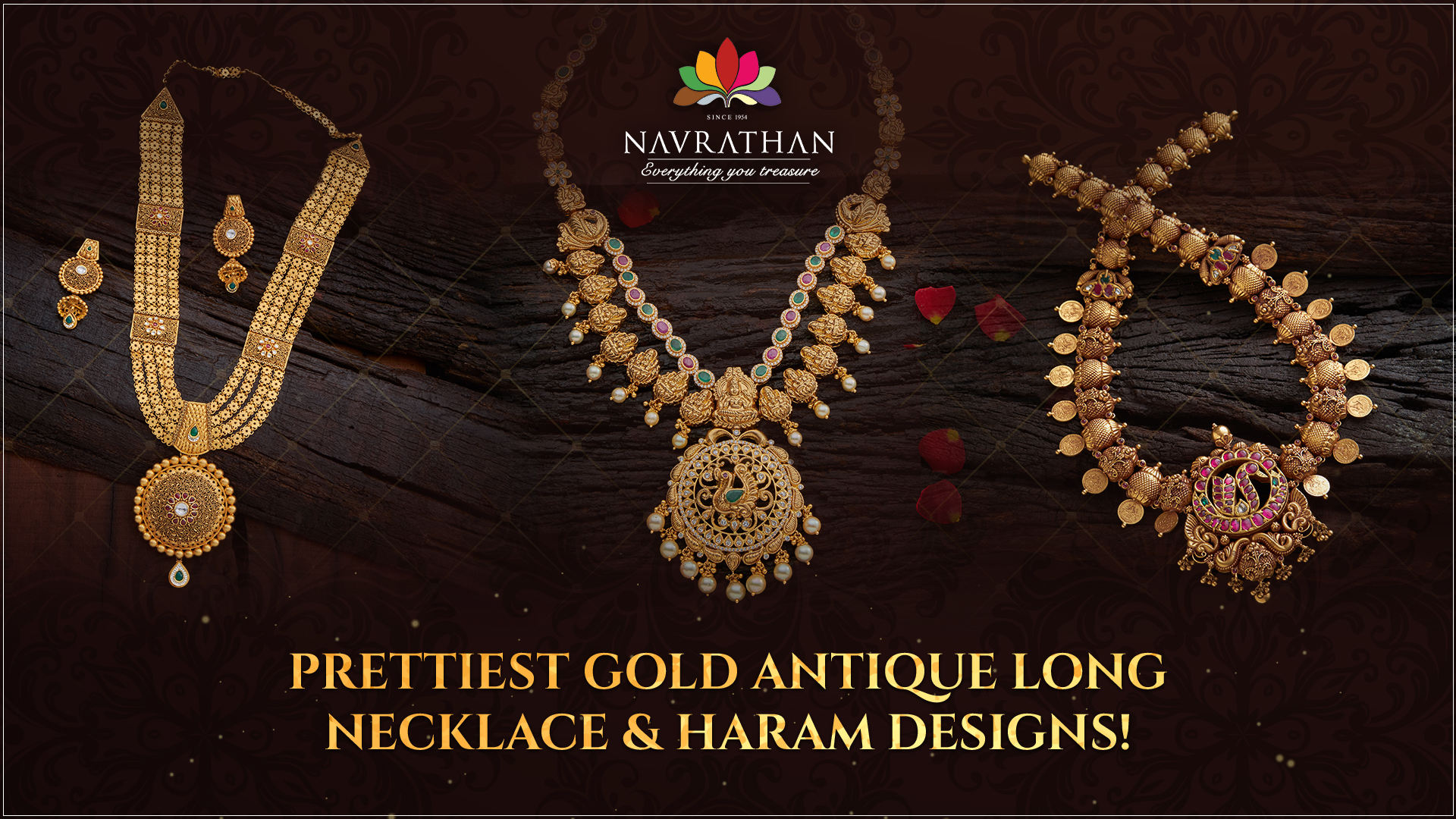 Buy Classic Nakshi Antique Long Necklace
