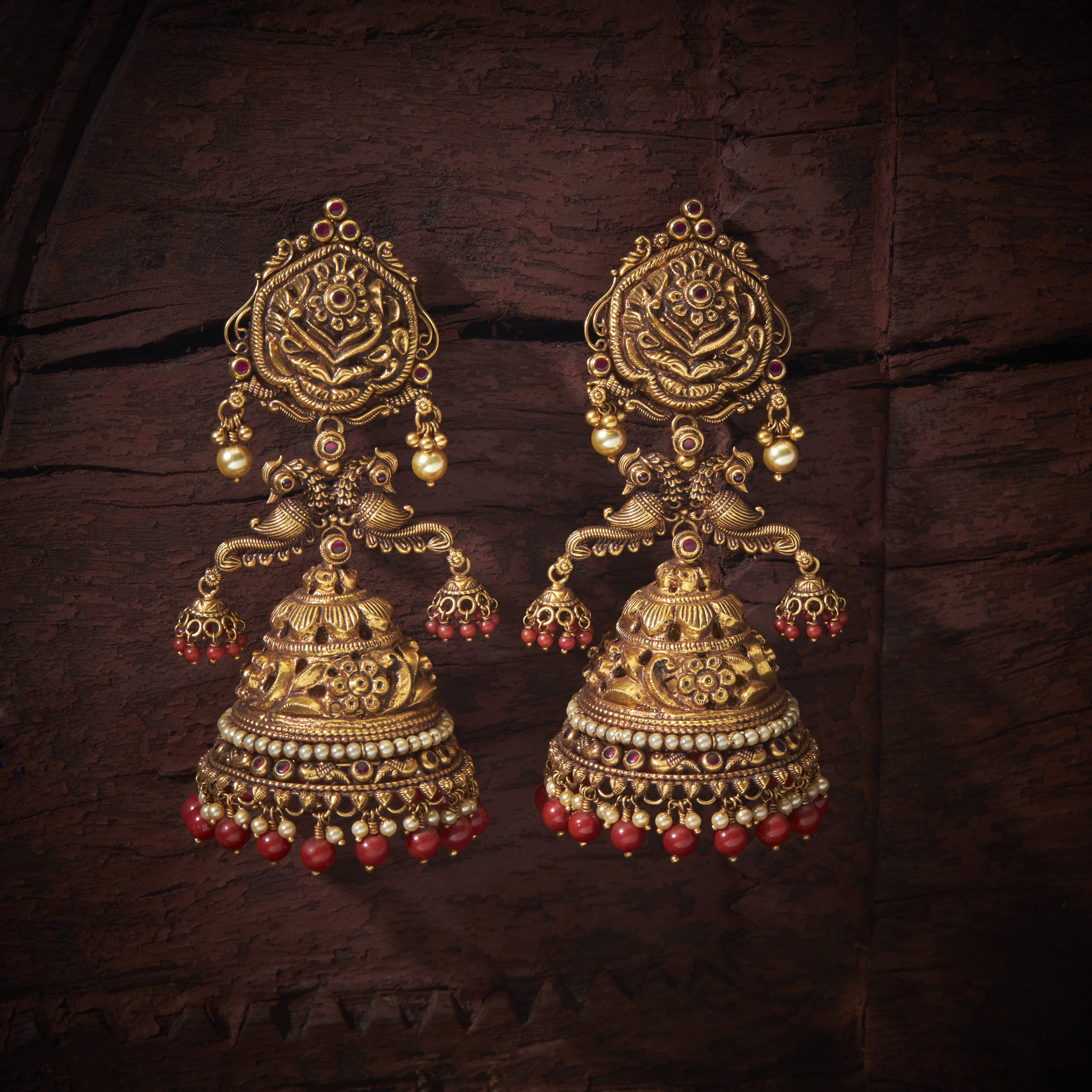 traditional gold jhumka designs jewellery