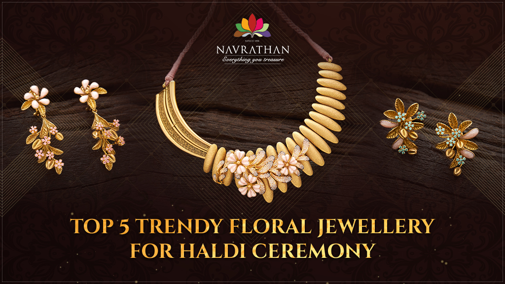 Top 5 Trendy Floral Jewellery for Haldi Ceremony