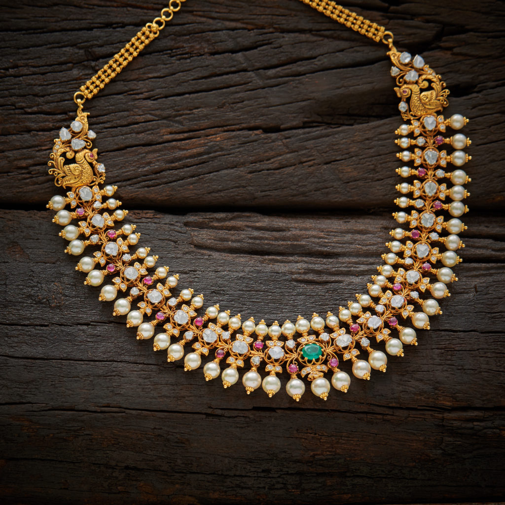 Multicolour Gold Necklace