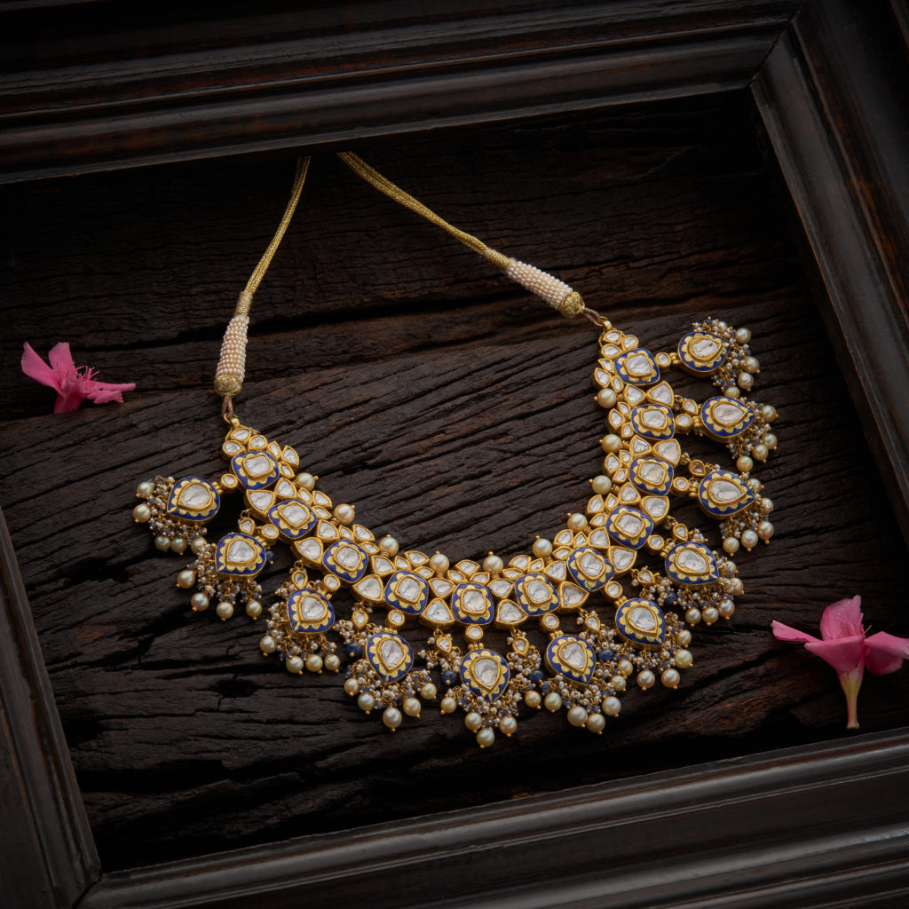 Kundan Polki Jewellery Collection - Kundan Polki Necklace