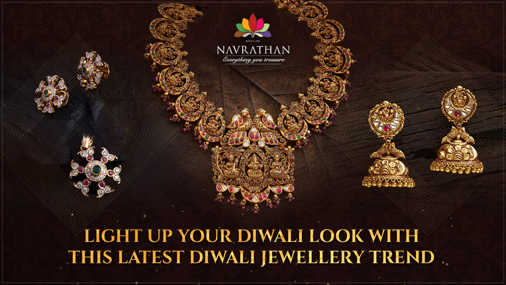 Light Up Your Diwali Look With This Latest Diwali Jewellery Trend