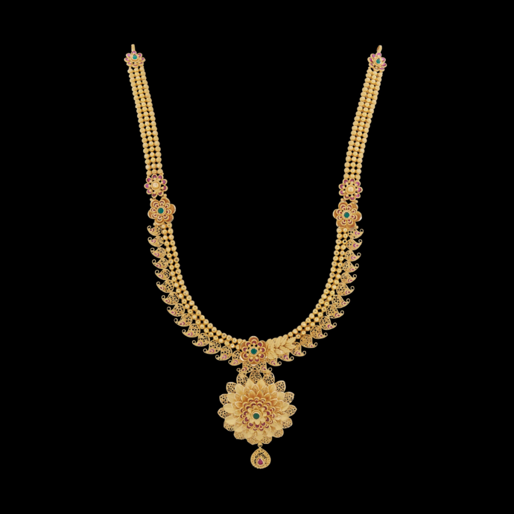 Gold Necklace Set Jewellery for Christmas