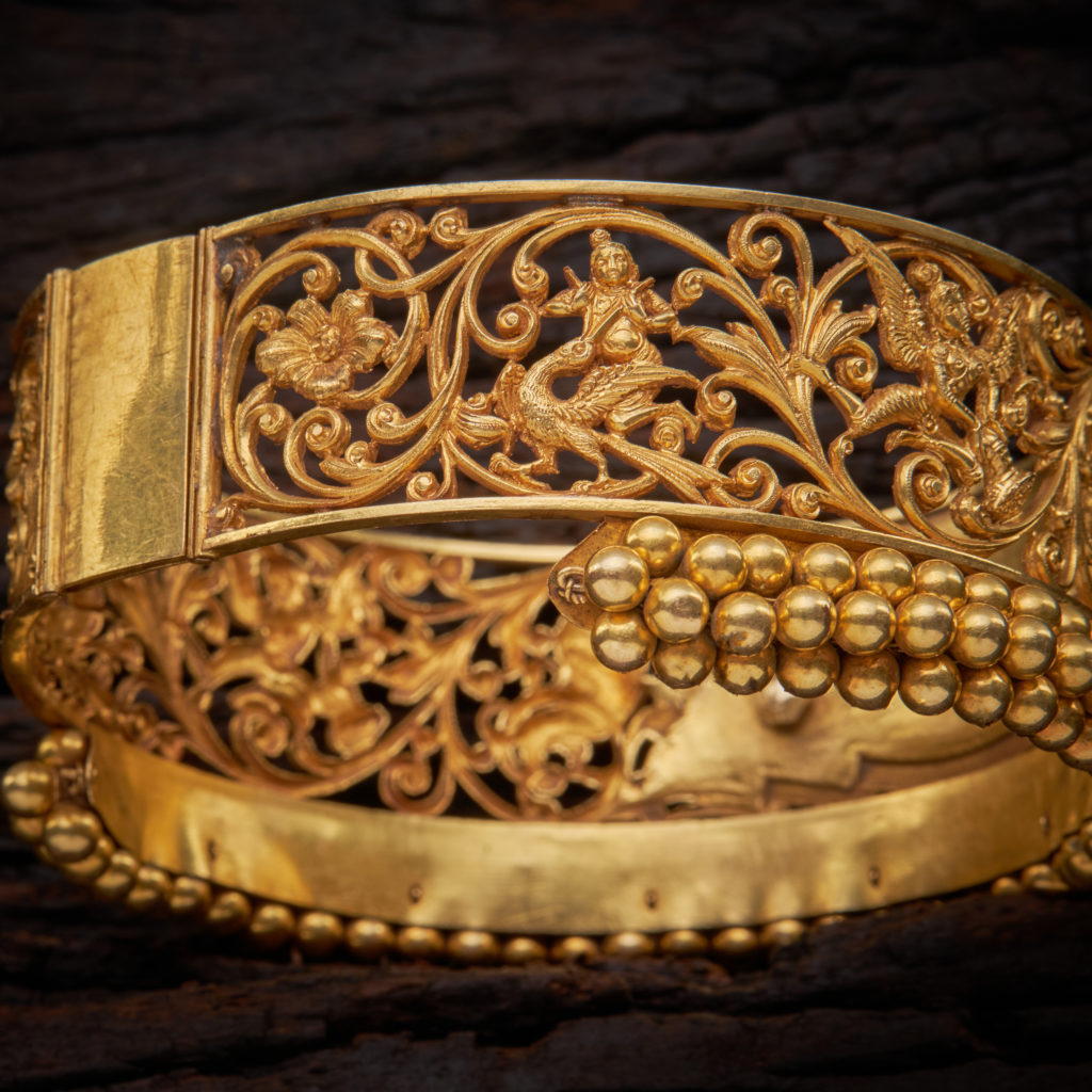 Everyone's favourite temple gold bangles