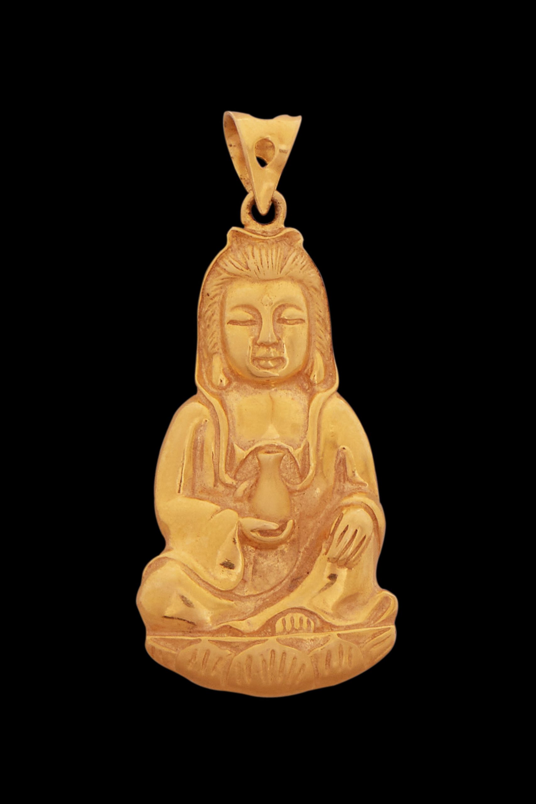 DIVINE GOLD PENDANT | Navrathan