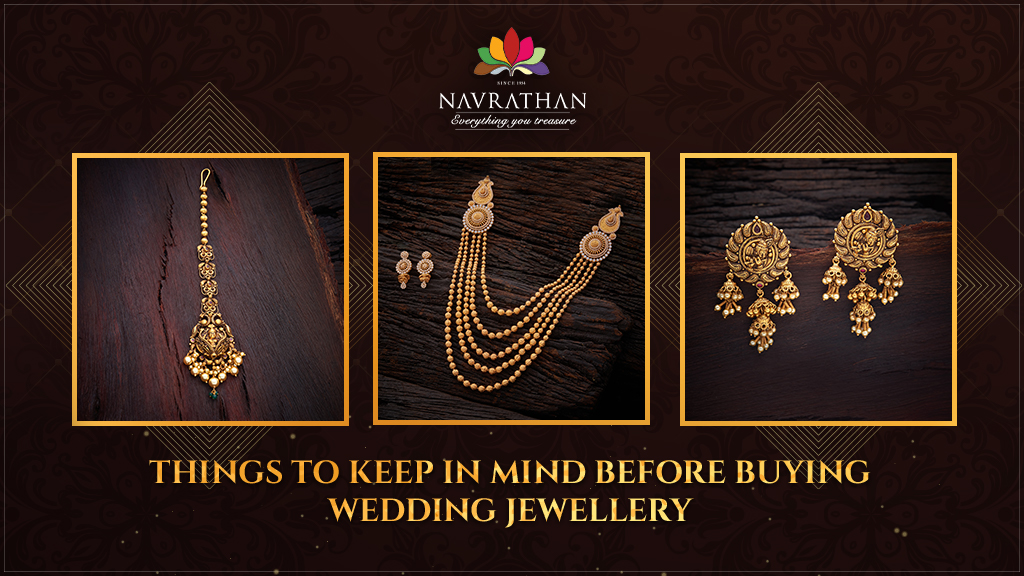 Things to Keep In Mind before Buying Wedding Jewellery