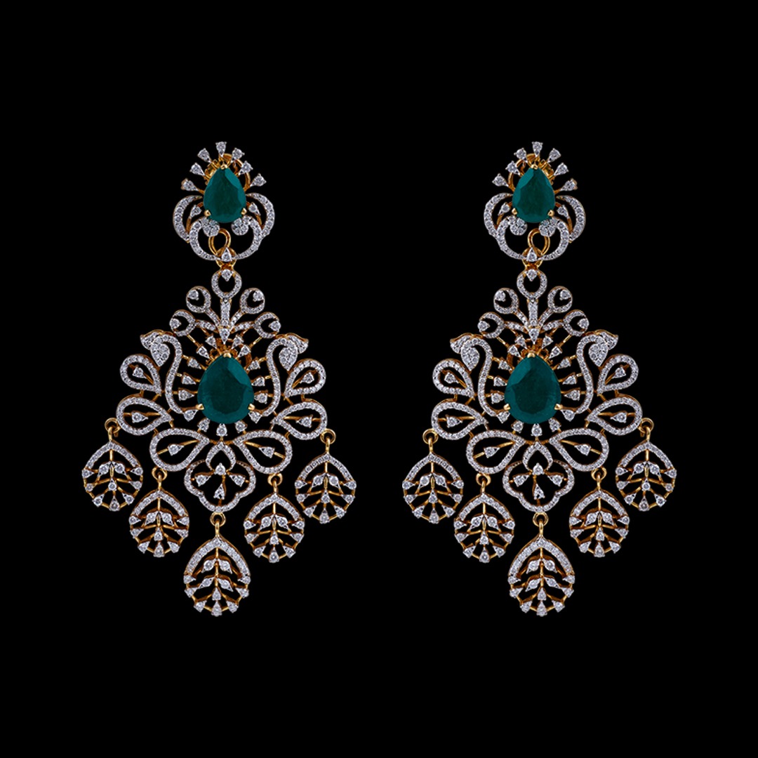 Latest on sale diamond earring