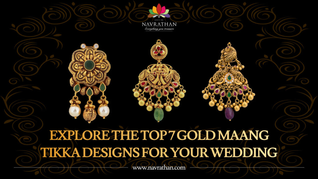 Explore the Top 5 Gold Maang Tikka Designs for Your Wedding