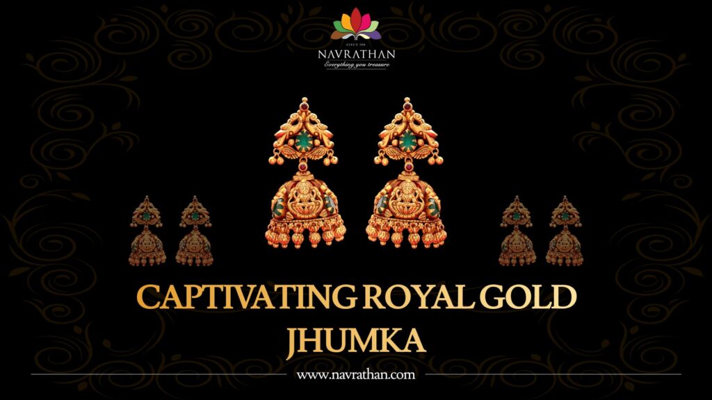 Captivating Royal Gold Jhumka