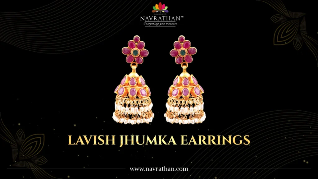 Lavish Jhumka Earrings 
