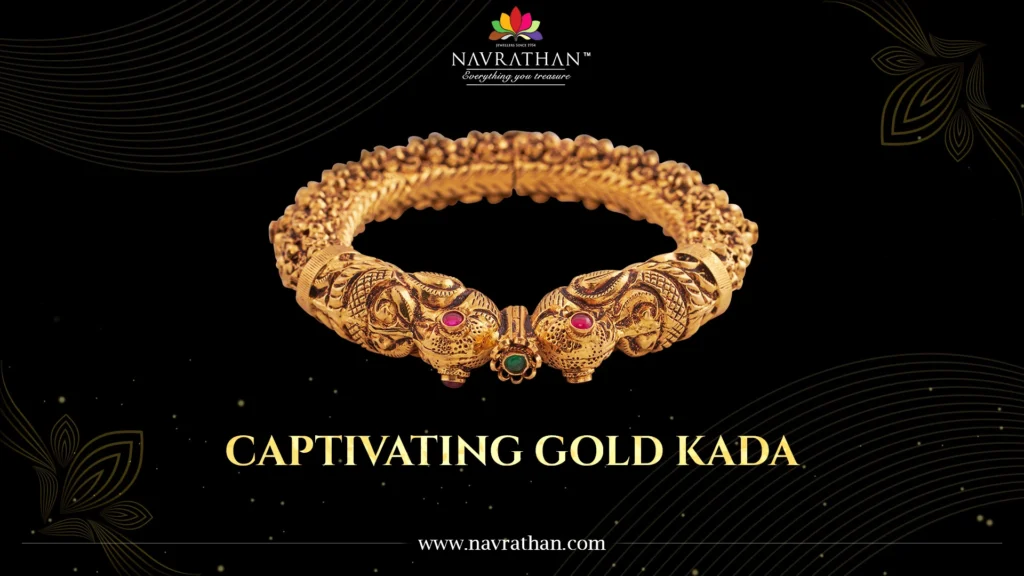  Captivating Gold Kada 
