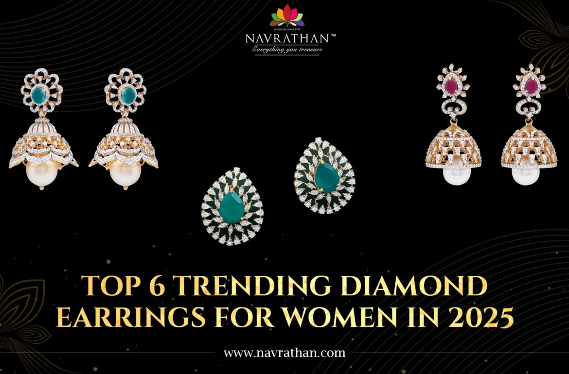diamond earrings for women